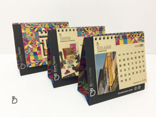 Calendário 2021 Dom Texto