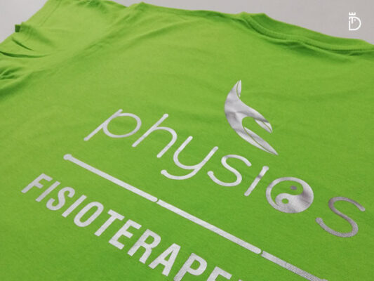 Physios t-shirt flex prateado