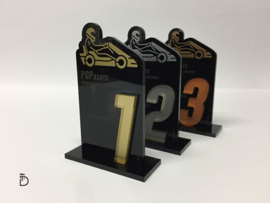 Troféu 1º GP kart