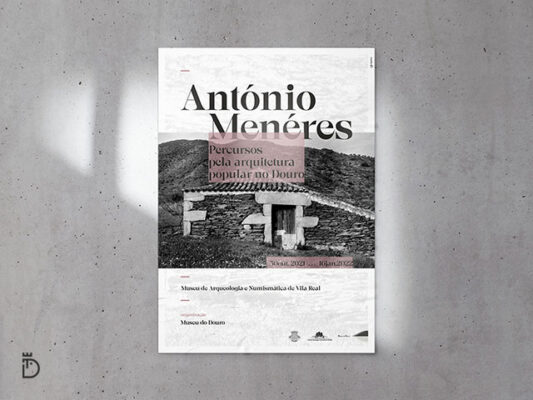 Cartaz da exposição de António Menéres