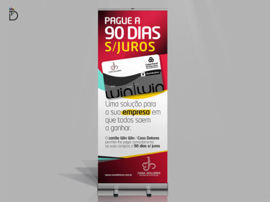 Roll-up promocional – Casa Dolores