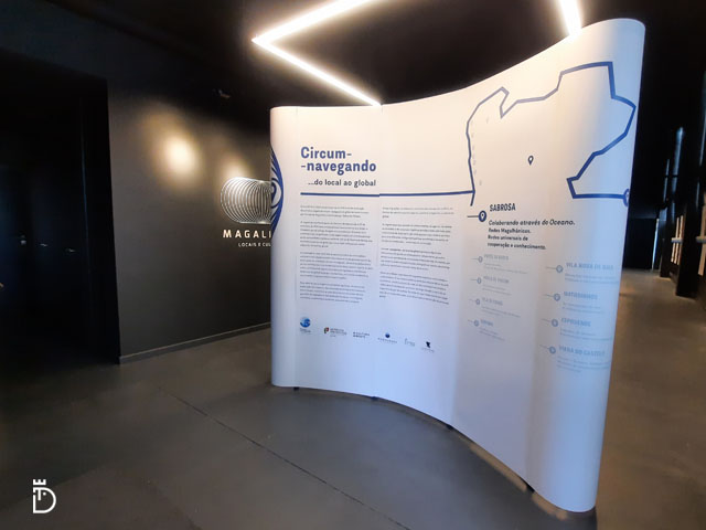 Pormenor da exposição “Redes Magalhânicas” – painel 4