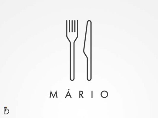 Identidade visual – Restaurante Mário