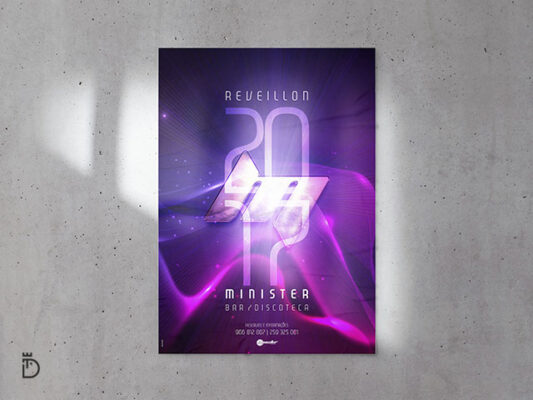 Cartaz do Réveillon Minister 2017