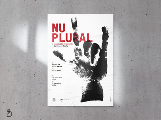 Cartaz da exposição “Nu Plural”