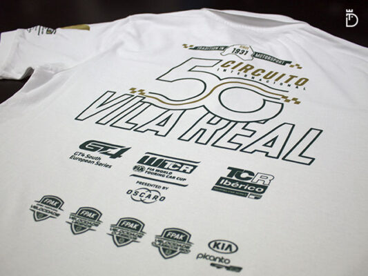 Verso do polo do 50º Circuito Internacional de Vila Real