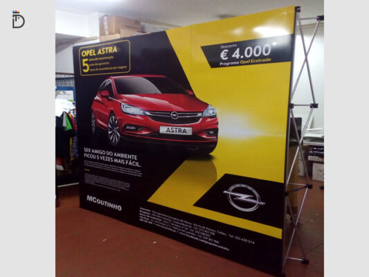 Stand promocional MCoutinho – Opel