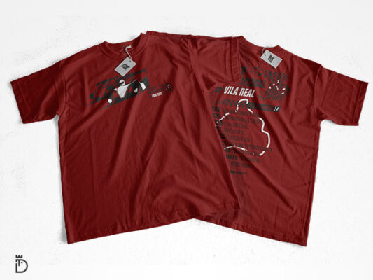 T-shirt oficial do Circuito Internacional de Vila Real 2014