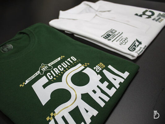 T-shirt e polo oficiais do 50º Circuito Internacional de Vila Real