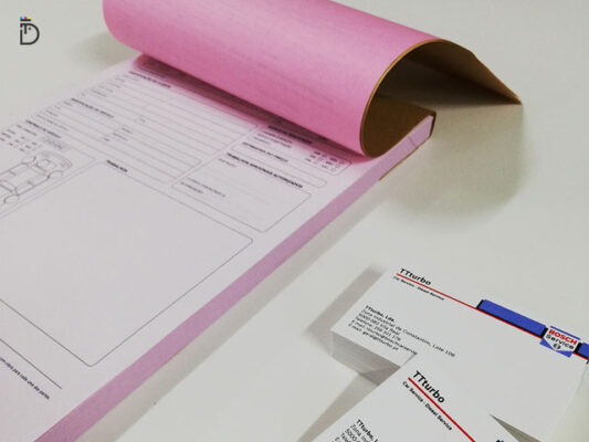 Design gráfico com tema motorizado – TT Turbo