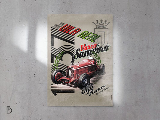 Poster promocional do circuito Vasco Sameiro