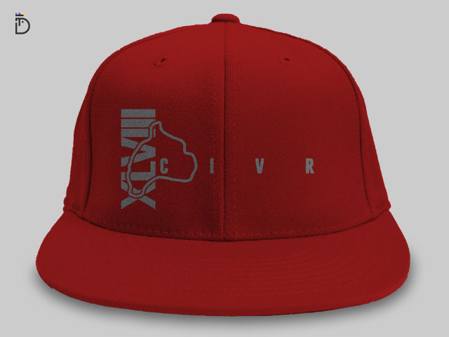 Boné vermelho oficial do 48º Circuito Internacional de Vila Real