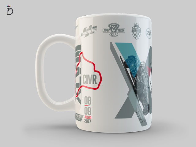 Caneca oficial do 48º Circuito Internacional de Vila Real