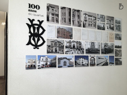 Exposição institucional dos Bombeiros Cruz Verde