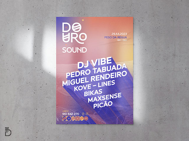 Cartaz oficial do Douro Sound 2023