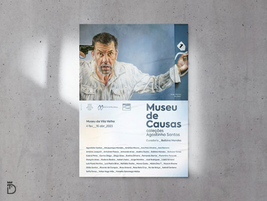 Cartaz da Exposição “Museu de Causas” – Museu da Vila Velha