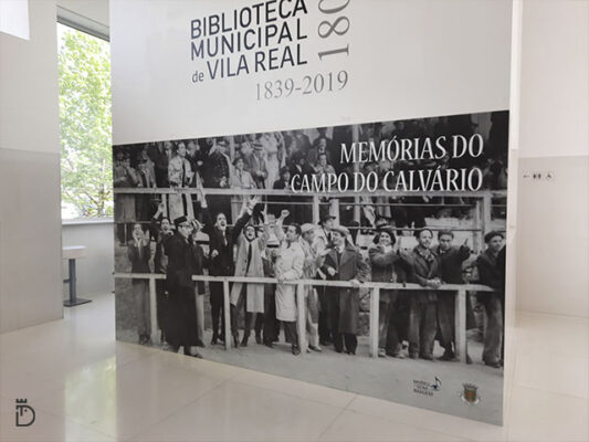 Exposição na Biblioteca Municipal de Vila Real