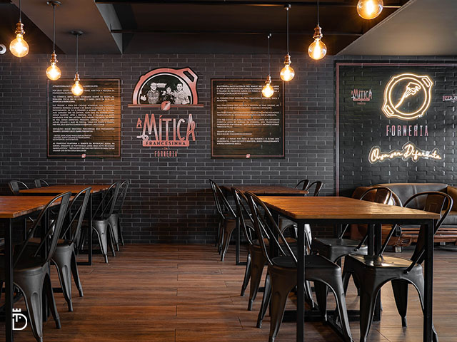 Vinil aplicado em superfície rugosa – Forneria