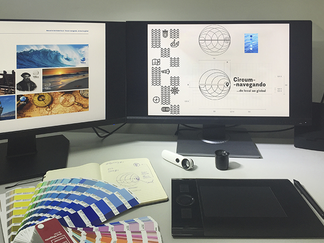 Banner institucional de design gráfico – Dom Texto