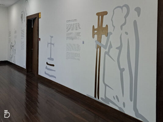 Salas da exposição permanente do Museu de Arqueologia de Vila Real