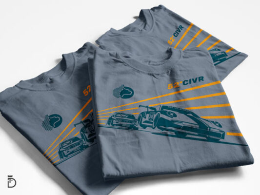 T-shirt oficial do 52º Circuito Internacional de Vila Real