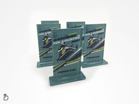 Troféu de participação nas Corridas de Rolamentos – Arroios 2023