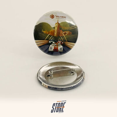 Crachá redondo personalizado do 53 Circuito de Vila Real