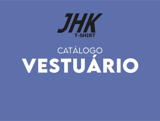 T-shirts da marca JHK disponíveis para personalização