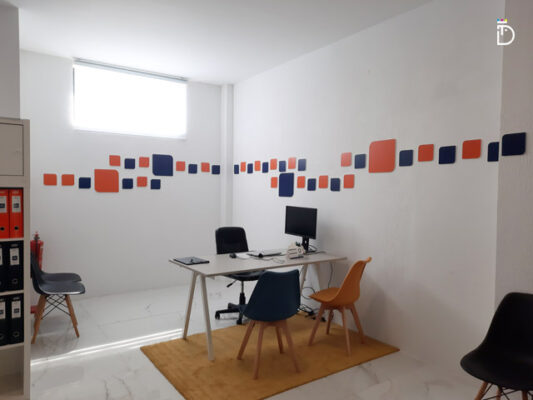 Decoração interior personalizada da Omy Imobiliária