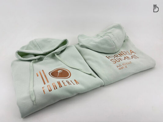 Sweat com capuz personalizada para Forneria Summit