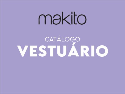 Vestuário promocional Makito disponível na Dom Texto