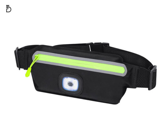 Banana bolsa de cintura Jotham personalizada, ideal para kit peregrino com transporte prático e confortável de objetos pessoais