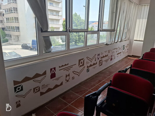Decoração de auditório AFVR